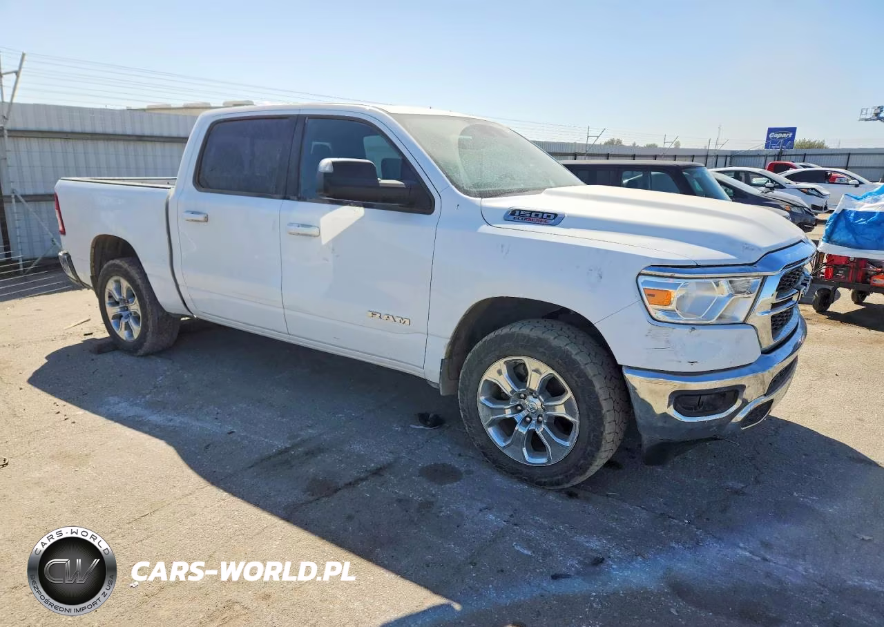 2021 Ram 1500 Big Horn-Lone Star VIN:1C6SRFFM6MN822281 - 4
