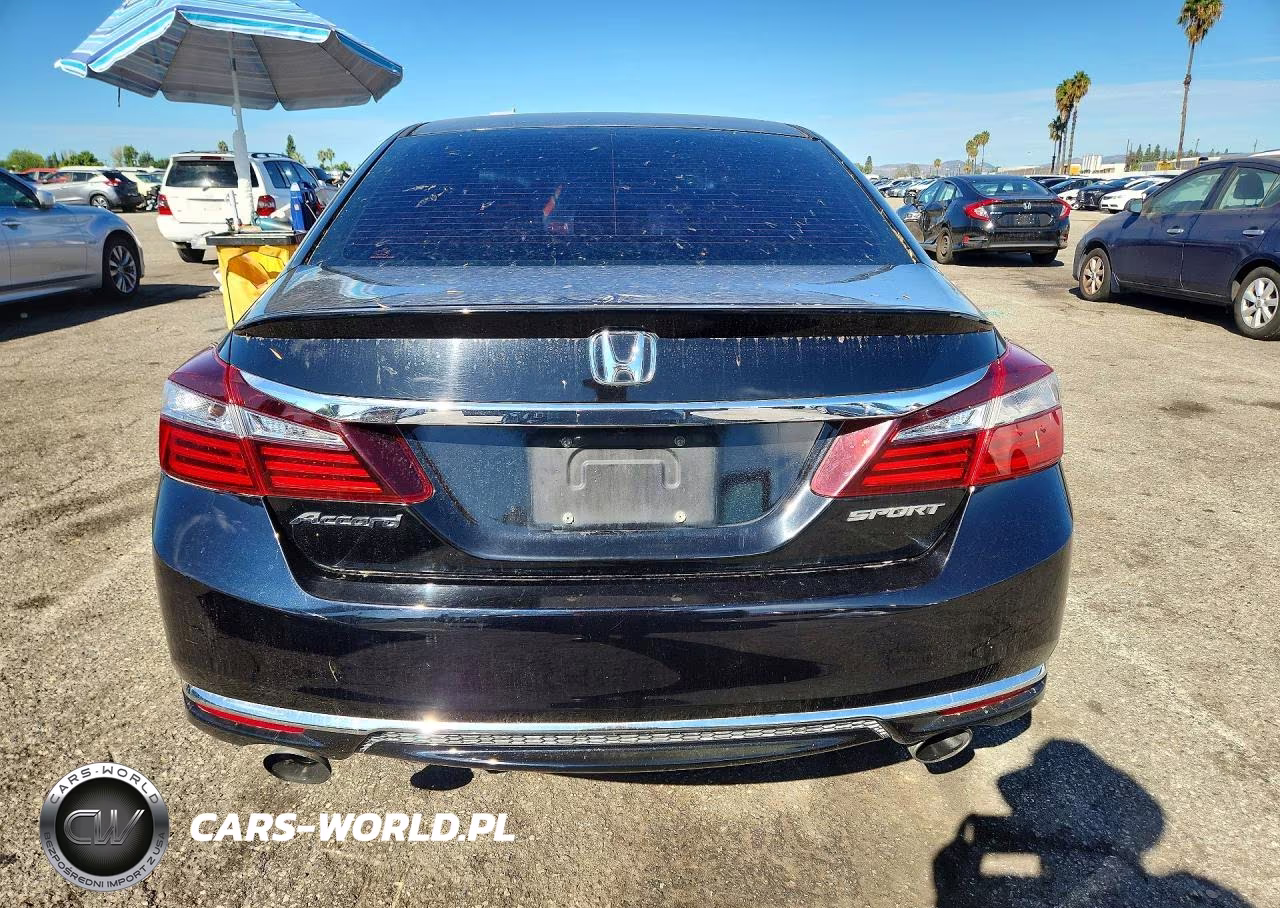 2016 Honda Accord Sport VIN:1HGCR2F64GA136700 - 6