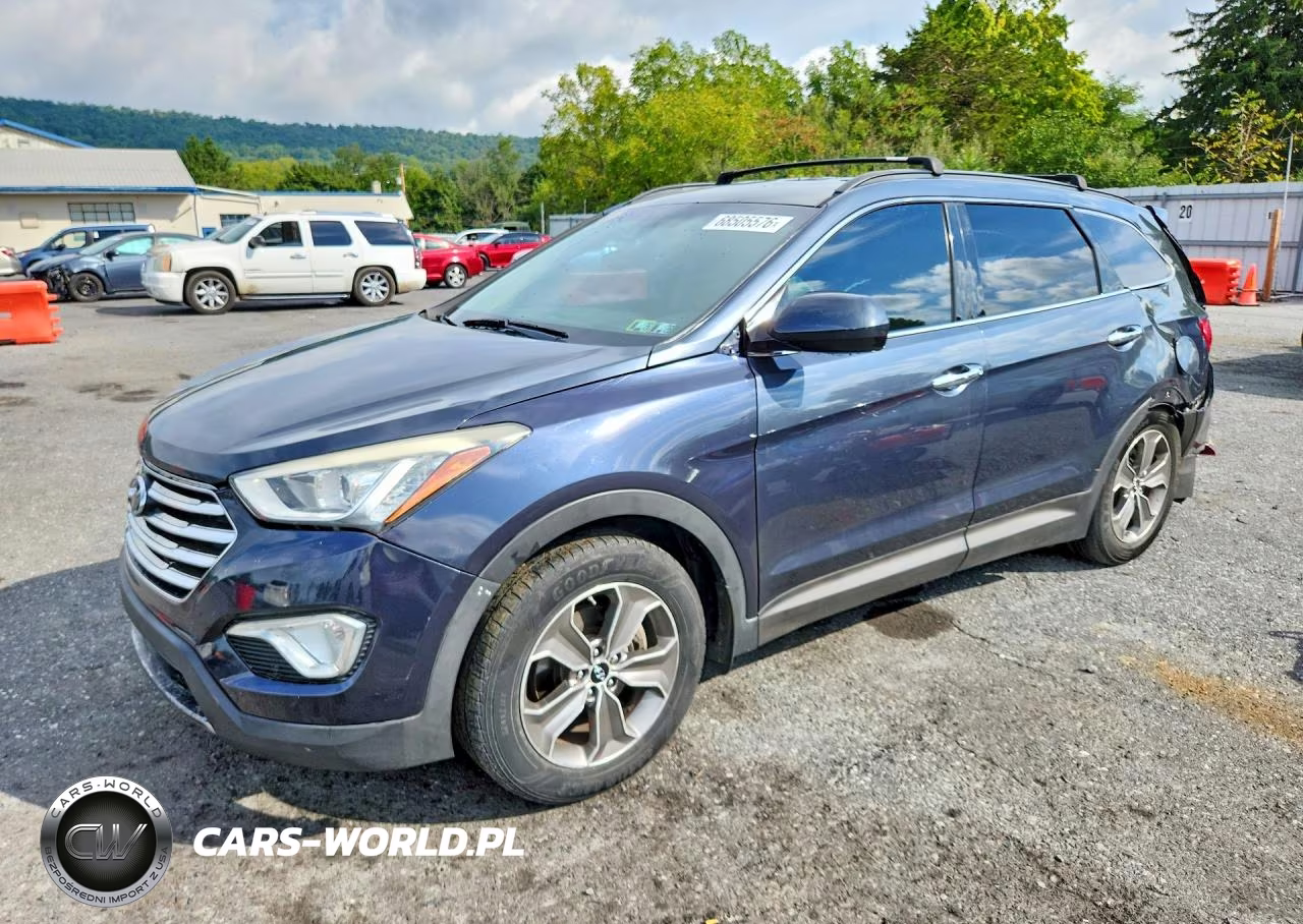 2014 Hyundai Santa Fe Gls VIN:KM8SM4HF2EU067255 - 1