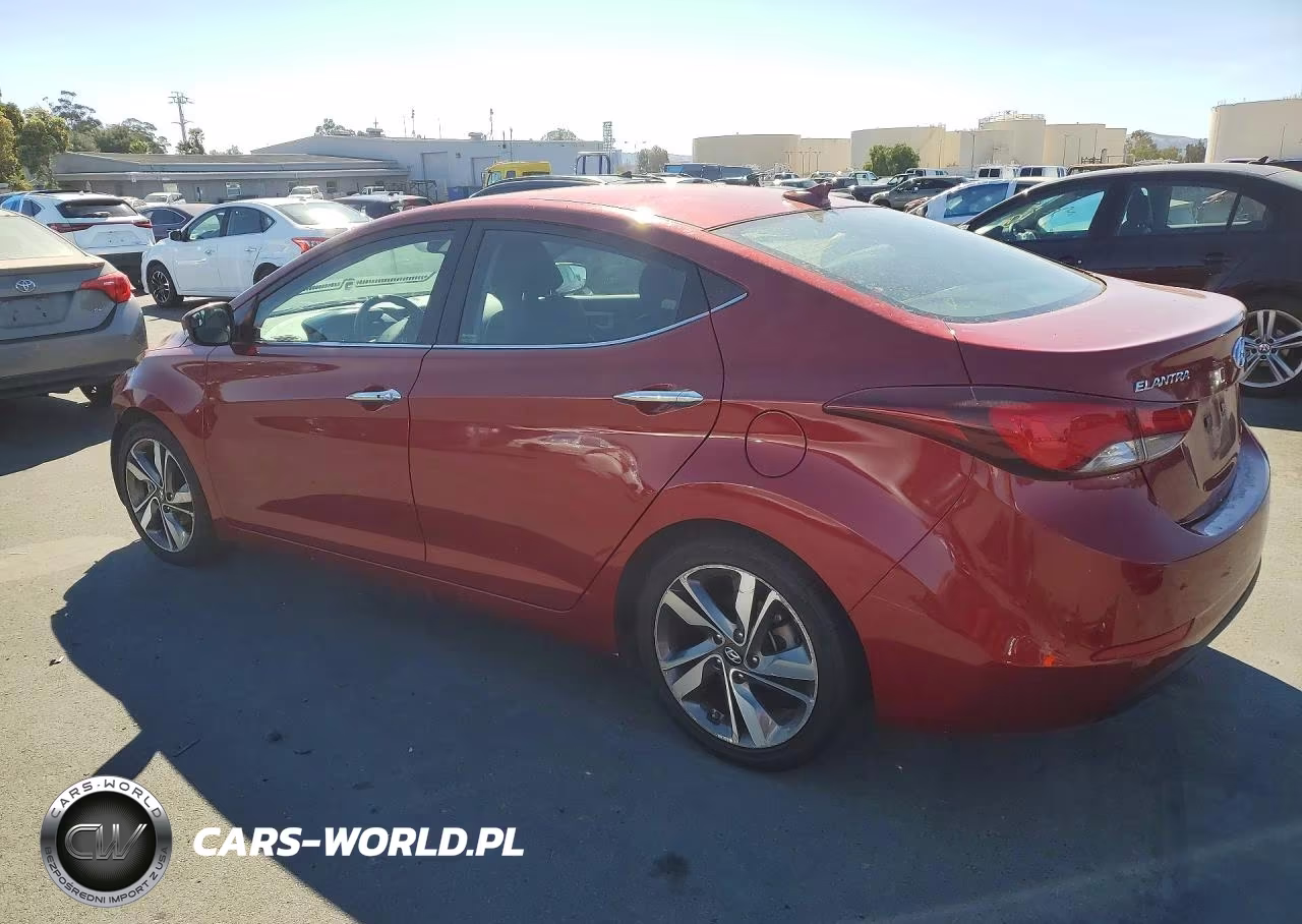 2014 Hyundai Elantra Limited VIN:5NPDH4AE7EH537888 - 2
