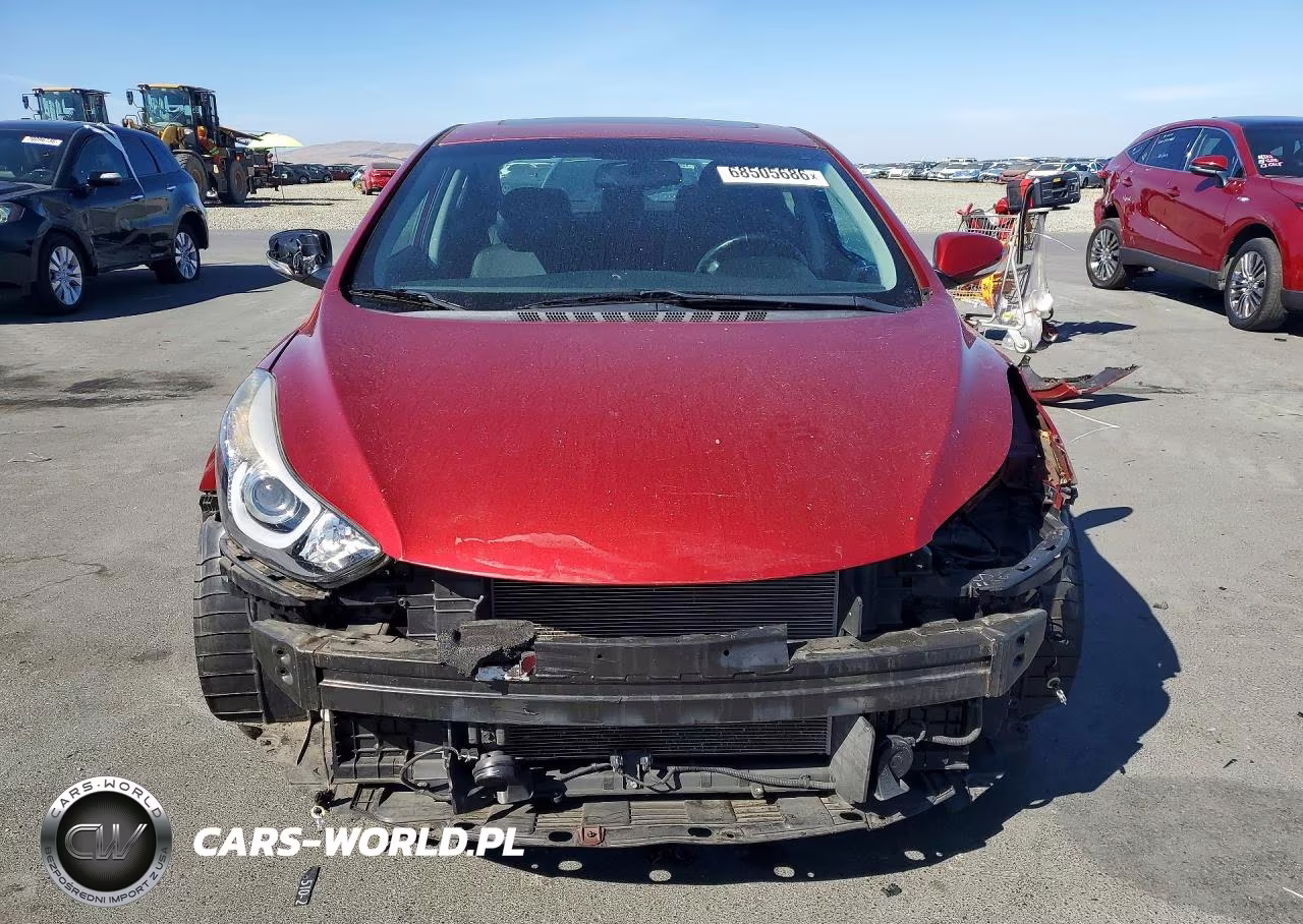 2014 Hyundai Elantra Limited VIN:5NPDH4AE7EH537888 - 5