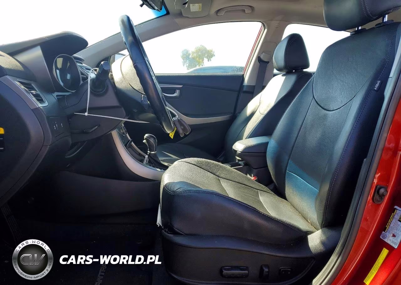 2014 Hyundai Elantra Limited VIN:5NPDH4AE7EH537888 - 7