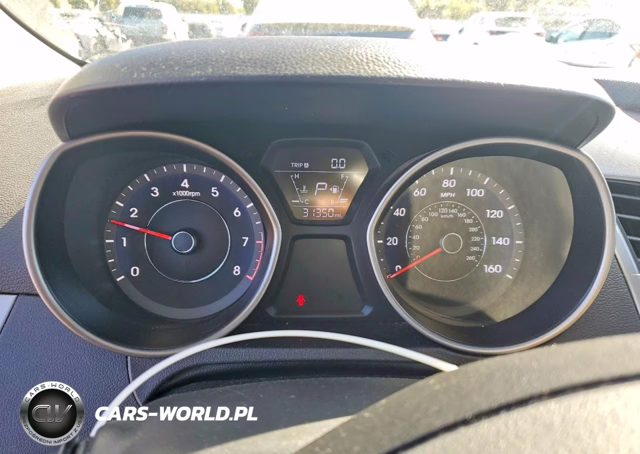 2014 Hyundai Elantra Limited VIN:5NPDH4AE7EH537888 - 9