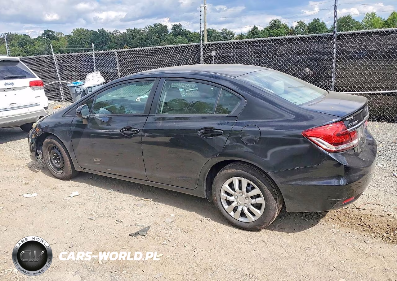 2014 Honda Civic Lx VIN:19XFB2F58EE236977 - 2