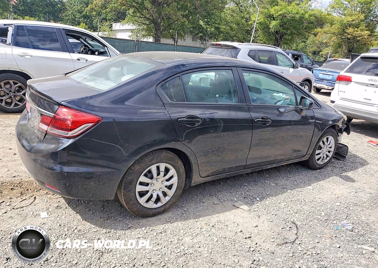 2014 Honda Civic Lx VIN:19XFB2F58EE236977 - 3