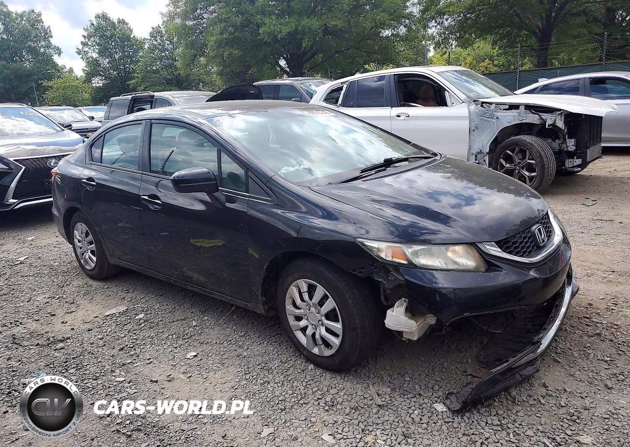 2014 Honda Civic Lx VIN:19XFB2F58EE236977 - 4