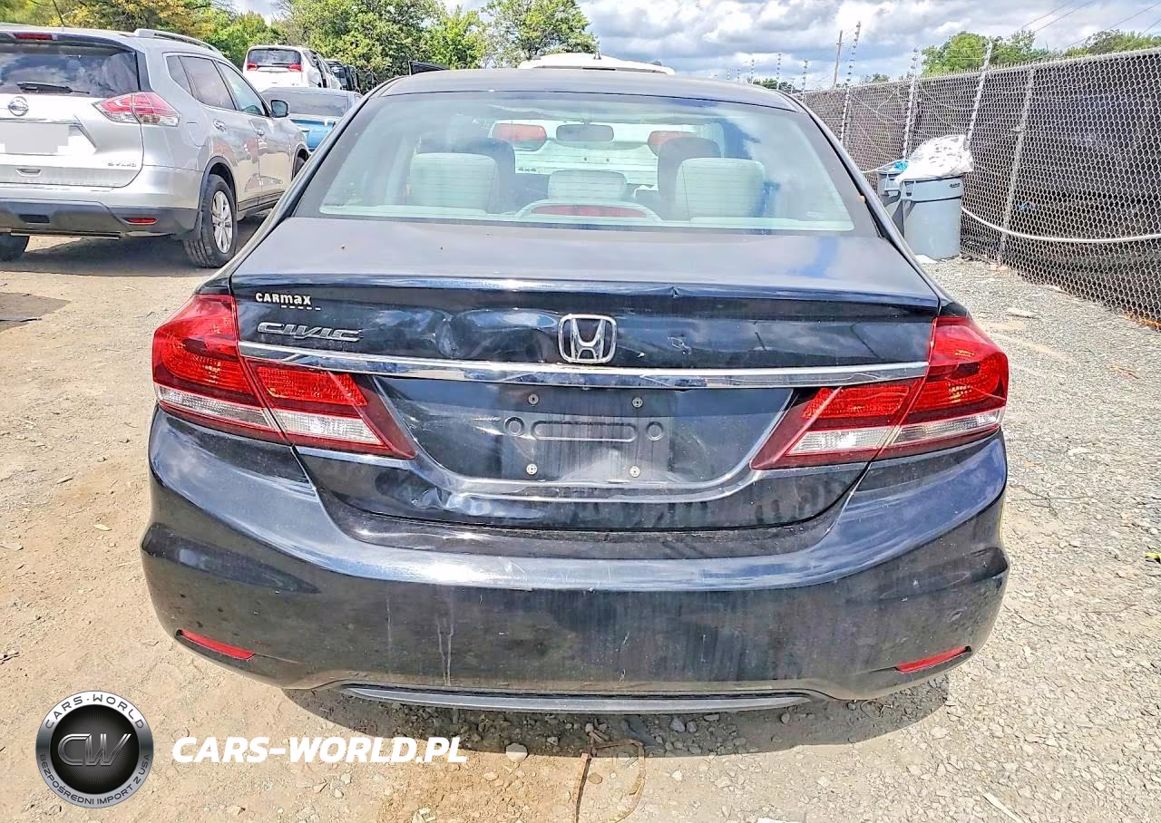 2014 Honda Civic Lx VIN:19XFB2F58EE236977 - 6