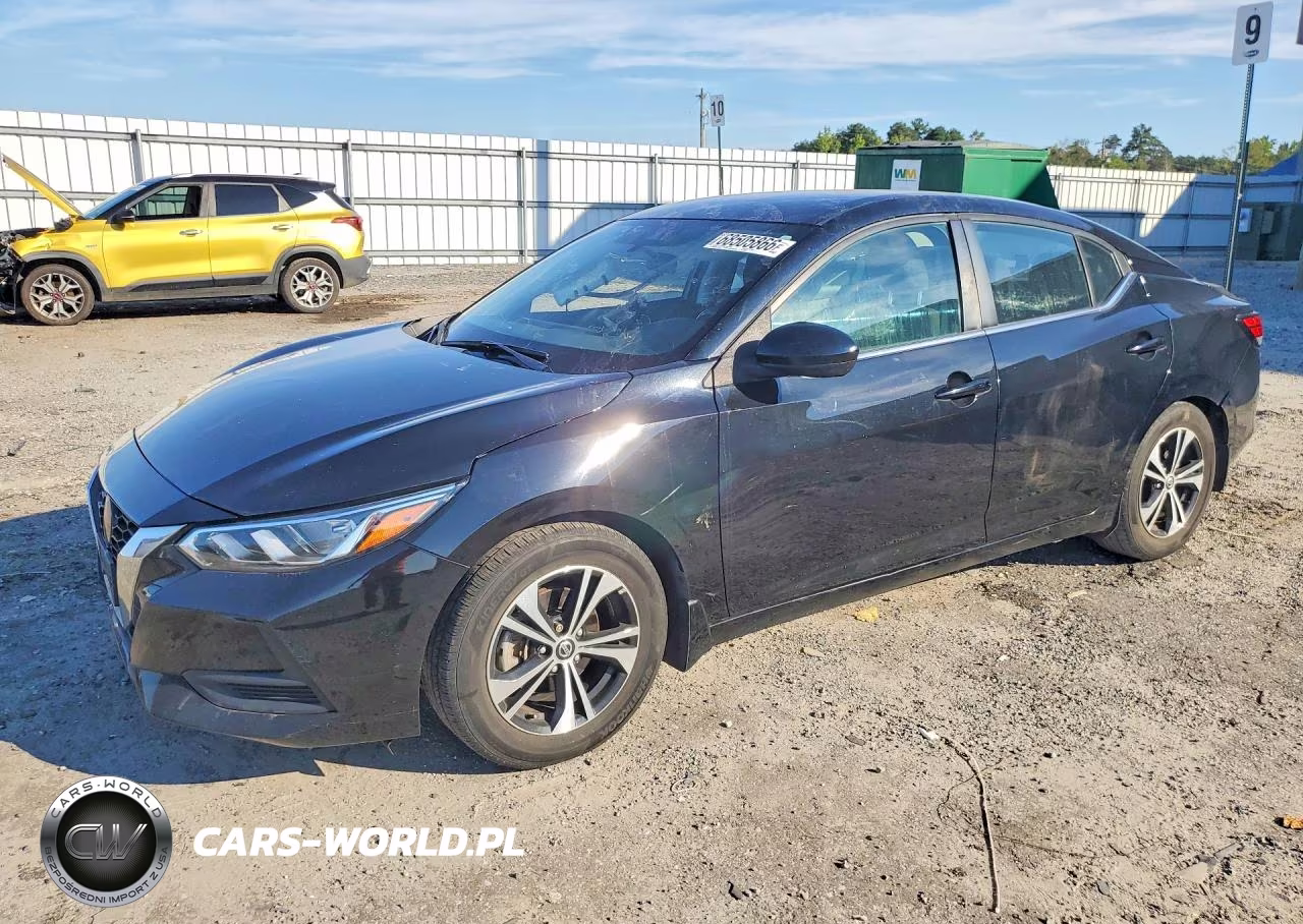 2022 Nissan Sentra Sv VIN:3N1AB8CV8NY295515 - 1