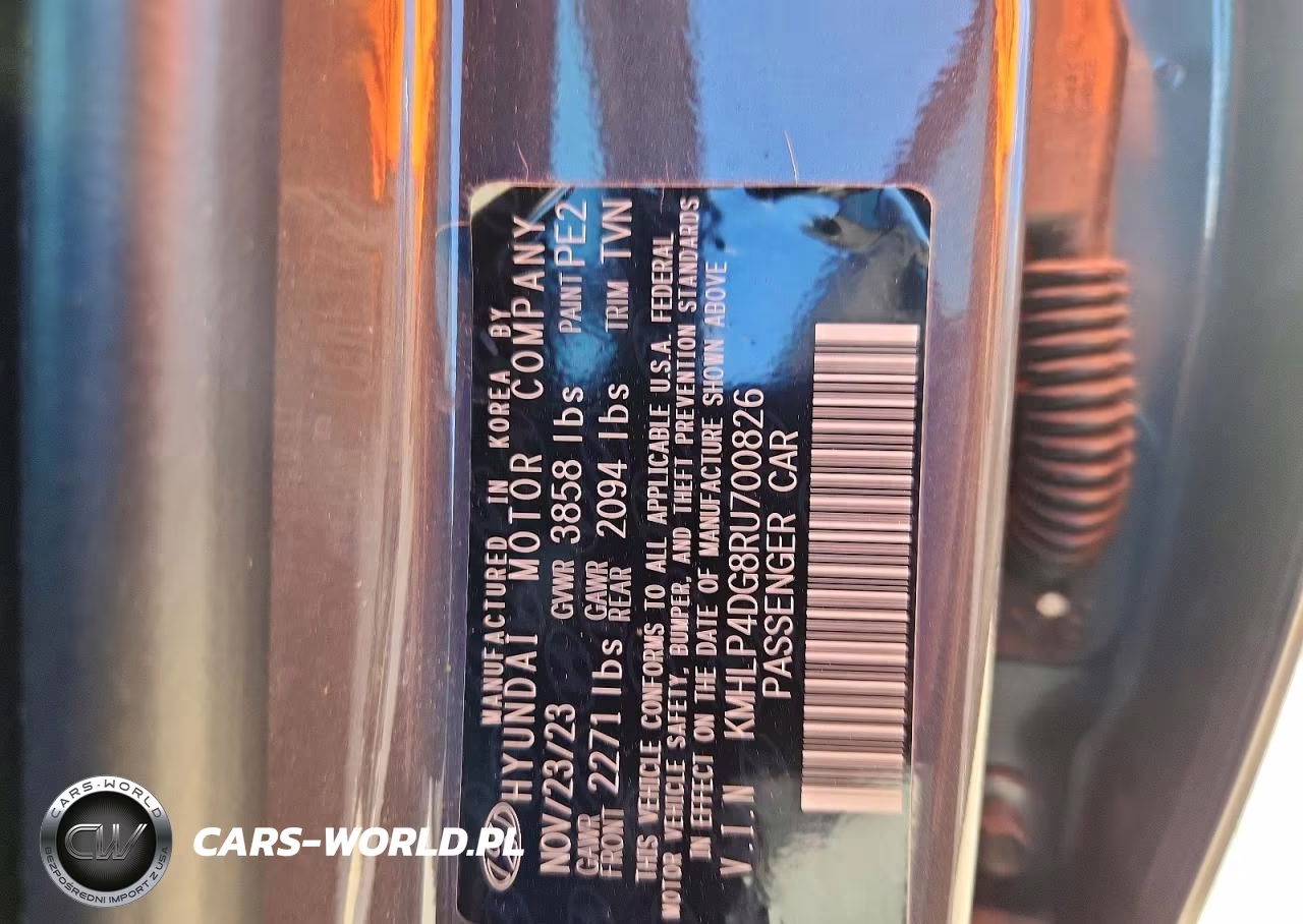2024 Hyundai Elantra Limited VIN:KMHLP4DG8RU700826 - 12