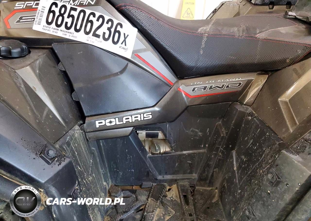2022 Polaris Sportsman 850 Atv VIN:4XASXZ852NB201989 - 7