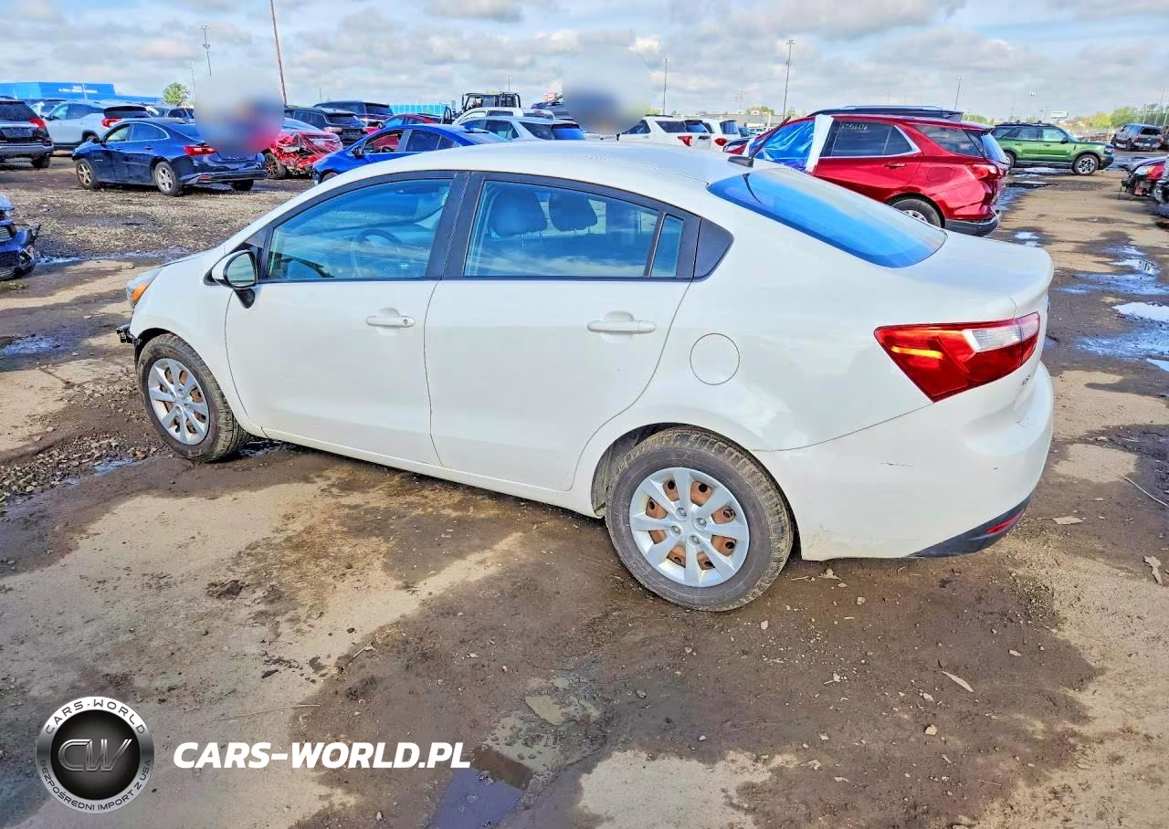2013 Kia Rio Lx VIN:KNADM4A34D6164499 - 2