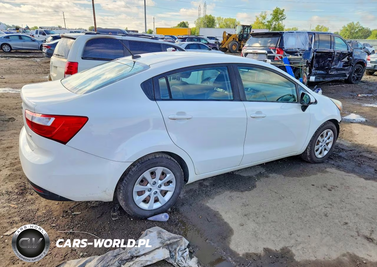 2013 Kia Rio Lx VIN:KNADM4A34D6164499 - 3