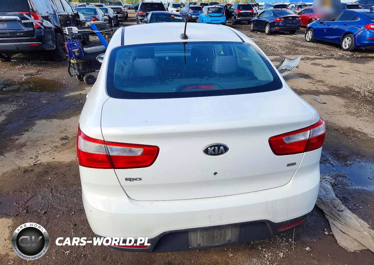 2013 Kia Rio Lx VIN:KNADM4A34D6164499 - 6