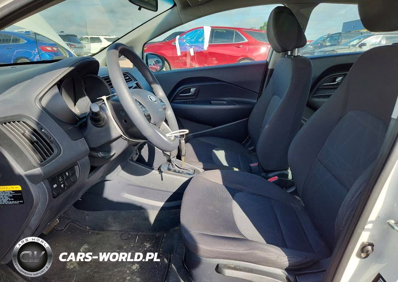 2013 Kia Rio Lx VIN:KNADM4A34D6164499 - 7