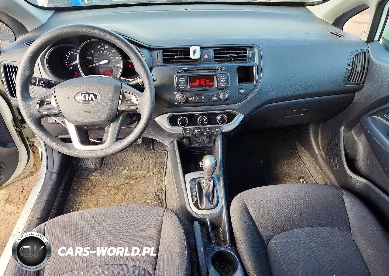 2013 Kia Rio Lx VIN:KNADM4A34D6164499 - 8