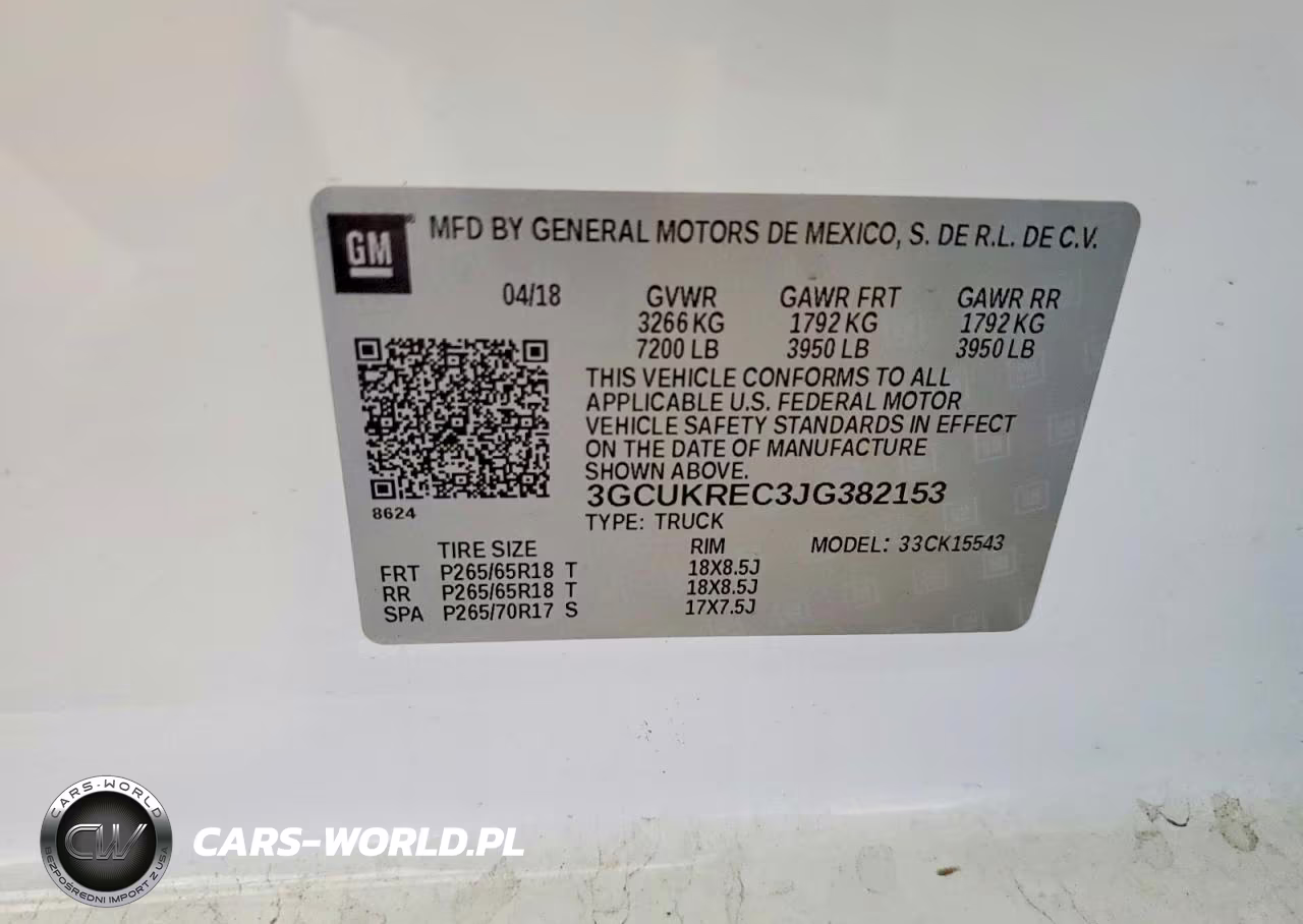 2018 Chevrolet Silverado K1500 Lt VIN:3GCUKREC3JG382153 - 12
