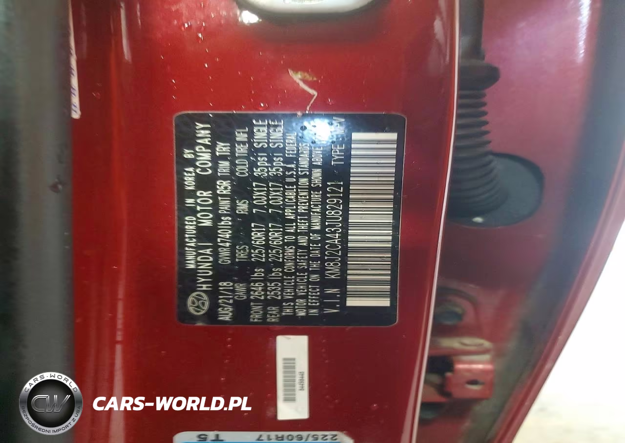 2018 Hyundai Tucson Se VIN:KM8J2CA43JU829121 - 13
