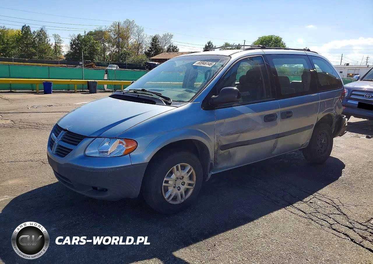 2006 Dodge Caravan Se VIN:1D4GP25B16B503228 - 1