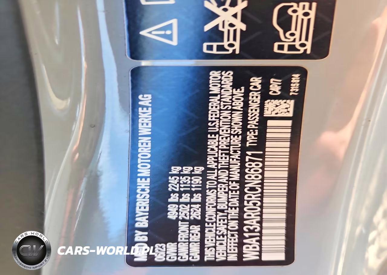 2024 BMW M440Xi VIN:WBA13AR05RCN86871 - 12