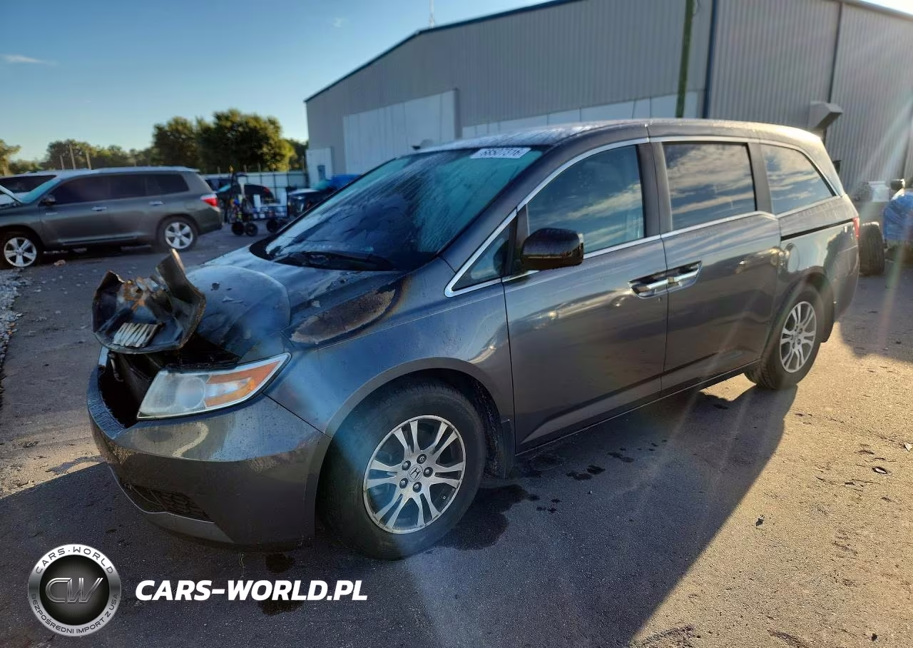 2012 Honda Odyssey Ex VIN:5FNRL5H48CB092273 - 1