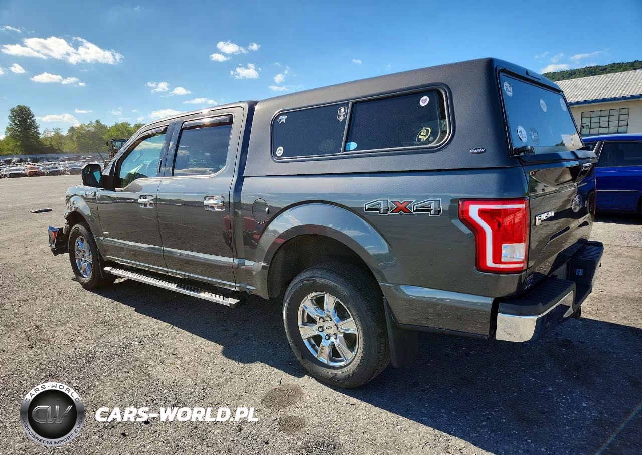 2016 Ford F150 Supercrew VIN:1FTEW1EP3GFA66680 - 2