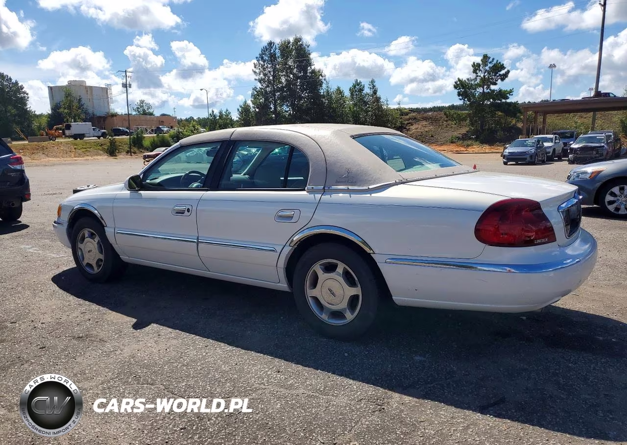2000 Lincoln Continental VIN:1LNHM97V0YY798389 - 2