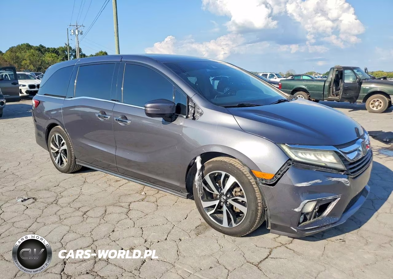 2018 Honda Odyssey Elite VIN:5FNRL6H98JB089548 - 4