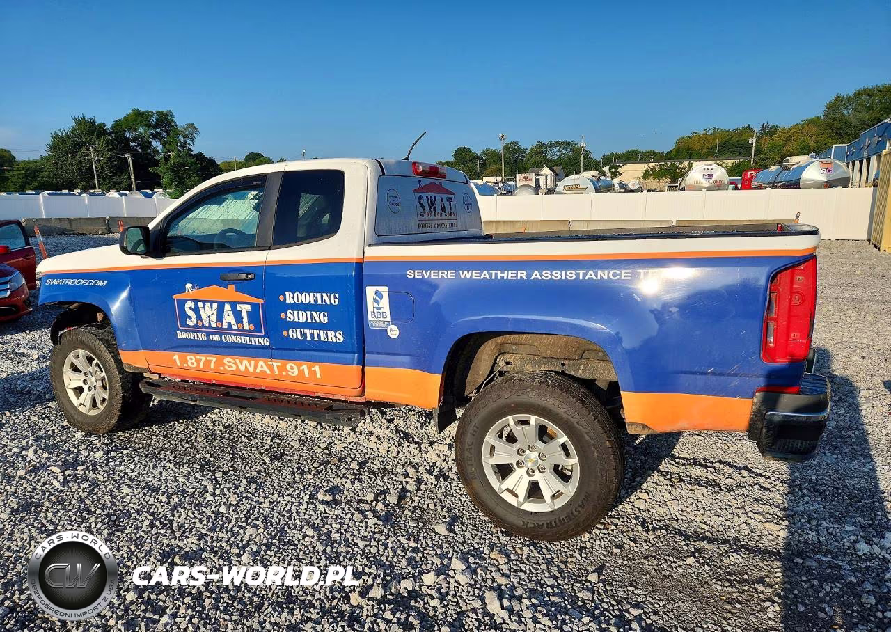 2019 Chevrolet Colorado VIN:1GCHSBEA8K1119471 - 2