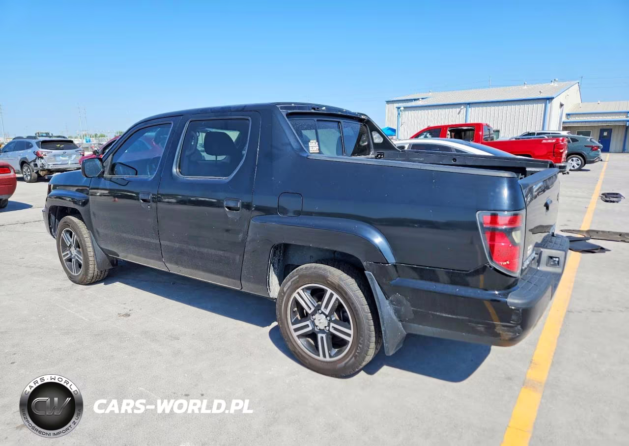 2013 Honda Ridgeline Sport VIN:5FPYK1F72DB018229 - 2