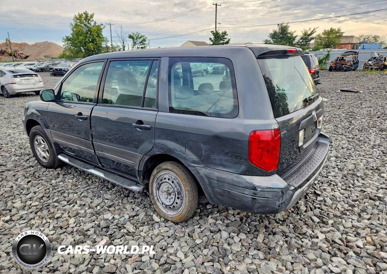 2004 Honda Pilot Lx VIN:2HKYF18174H549580 - 2