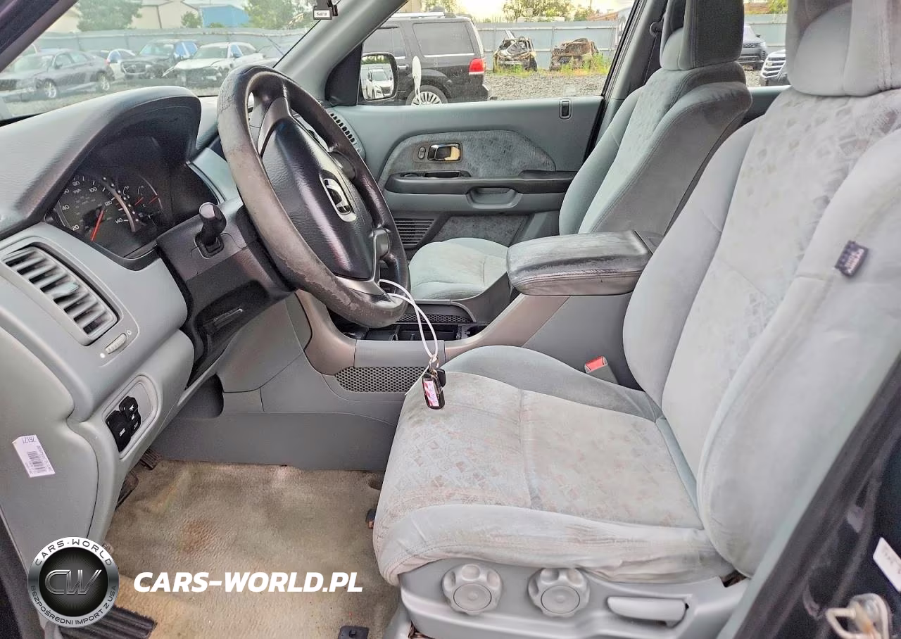 2004 Honda Pilot Lx VIN:2HKYF18174H549580 - 7