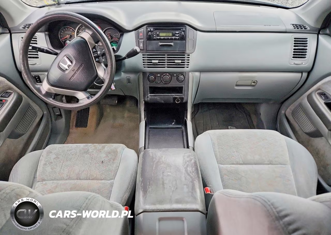 2004 Honda Pilot Lx VIN:2HKYF18174H549580 - 8