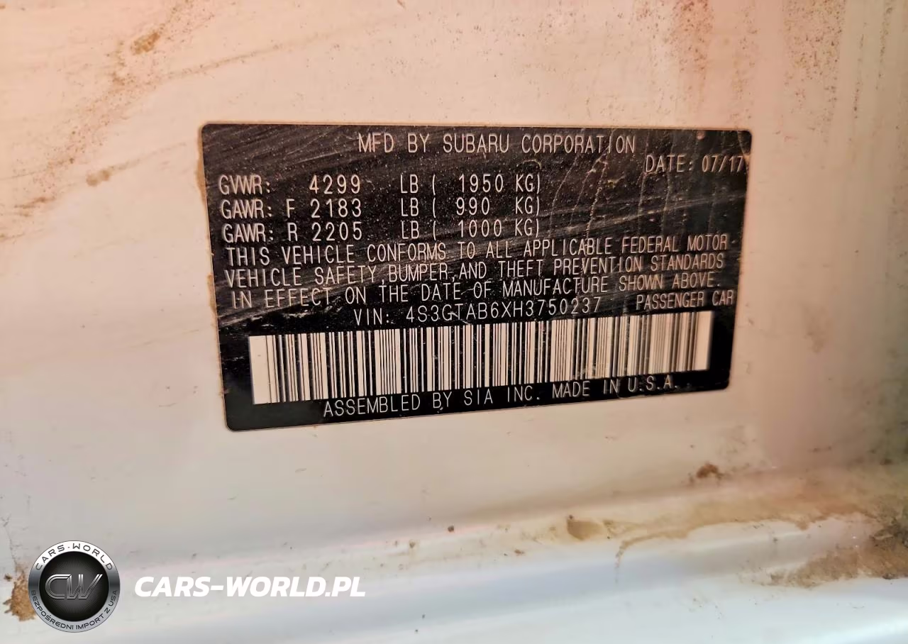2017 Subaru Impreza Premium VIN:4S3GTAB6XH3750237 - 14