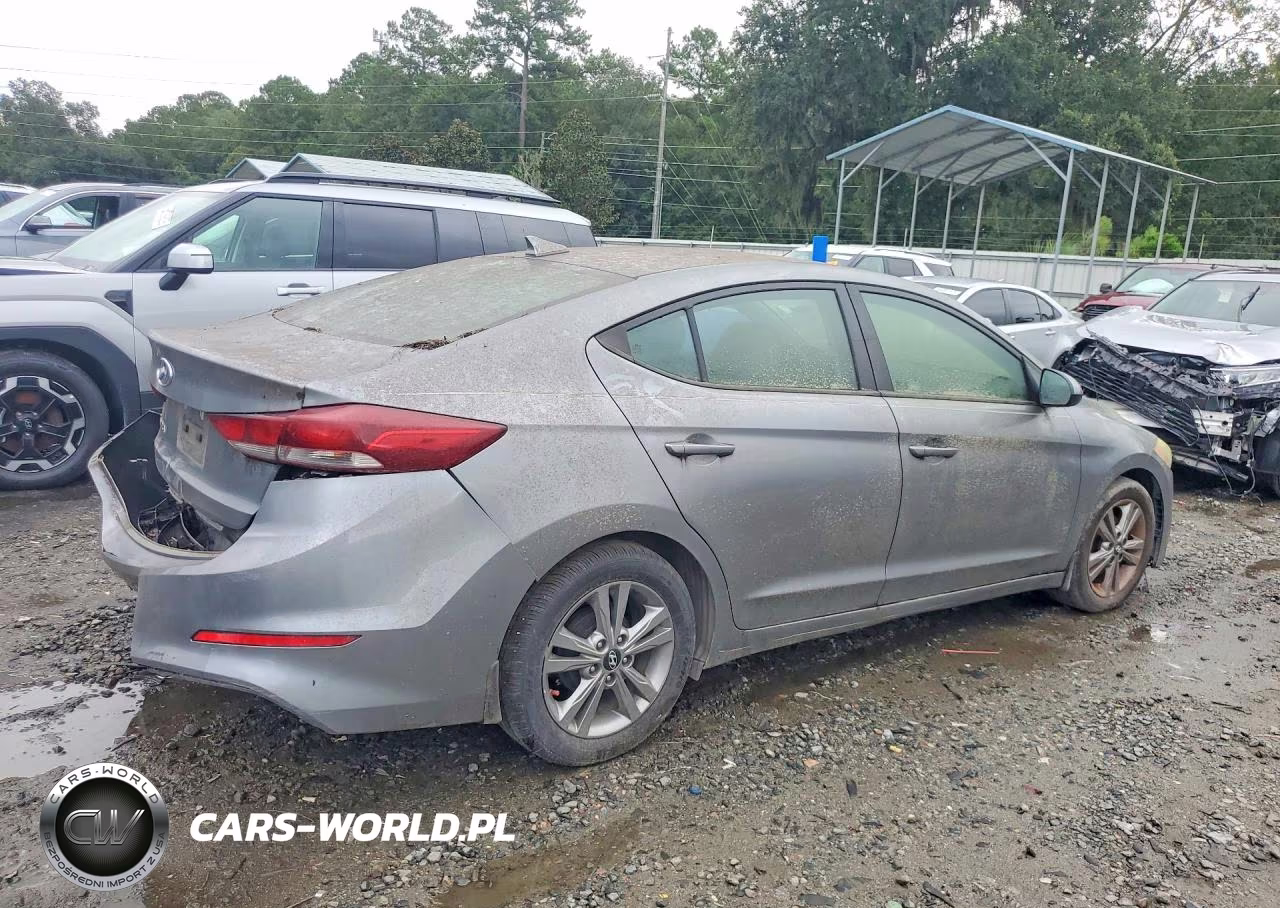 2017 Hyundai Elantra Se VIN:KMHD84LF2HU210620 - 3