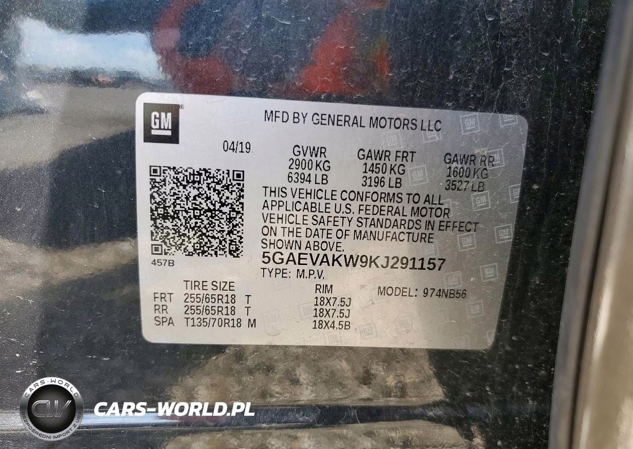 2019 Buick Enclave Essence VIN:5GAEVAKW9KJ291157 - 13