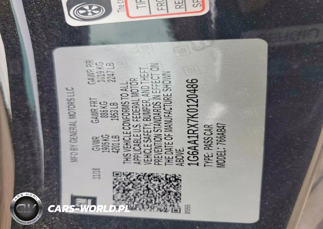 2019 Cadillac Ats VIN:1G6AA1RX7K0120486 - 12