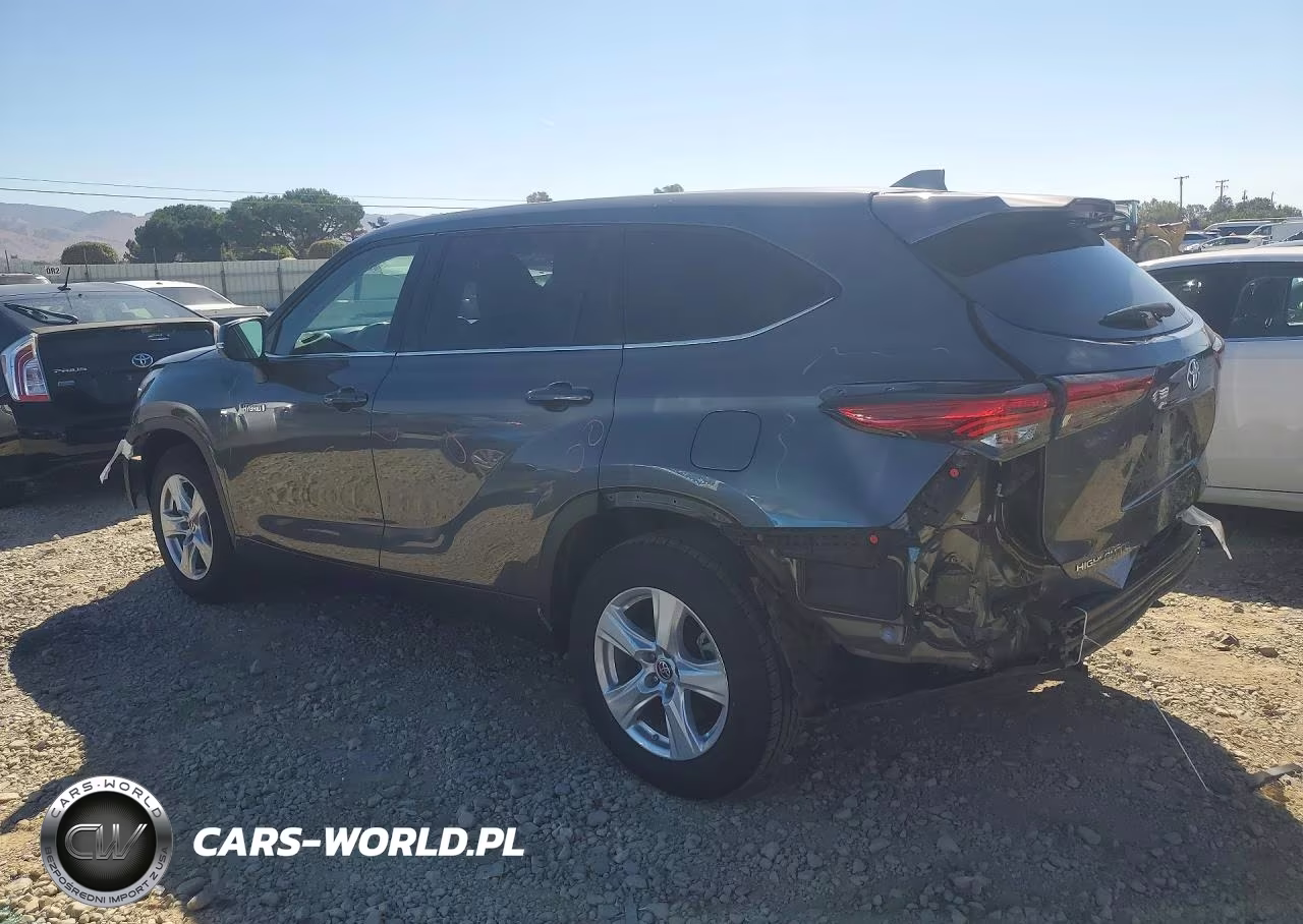 2021 Toyota Highlander Hybrid Le VIN:5TDZARAH0MS508534 - 2