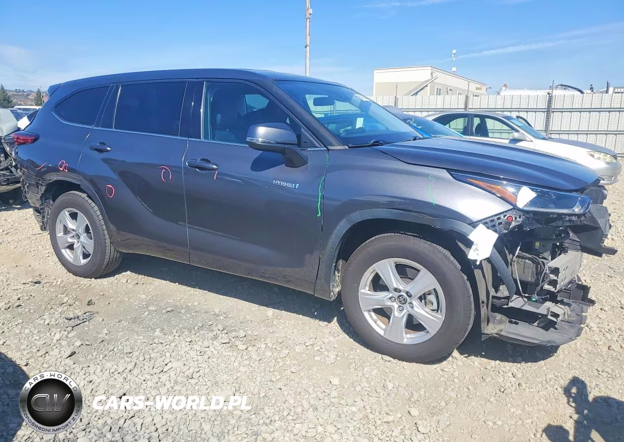 2021 Toyota Highlander Hybrid Le VIN:5TDZARAH0MS508534 - 4