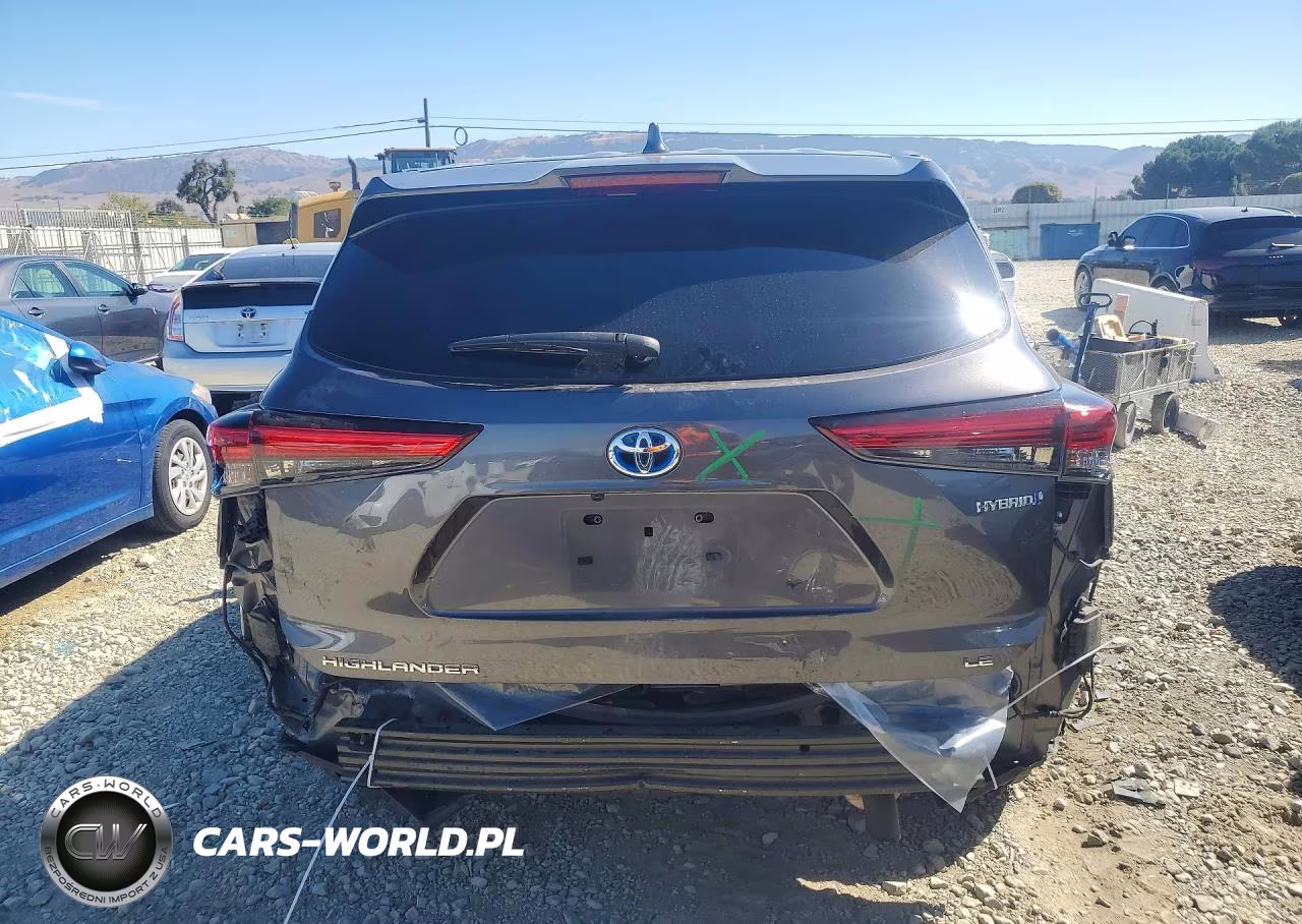 2021 Toyota Highlander Hybrid Le VIN:5TDZARAH0MS508534 - 6
