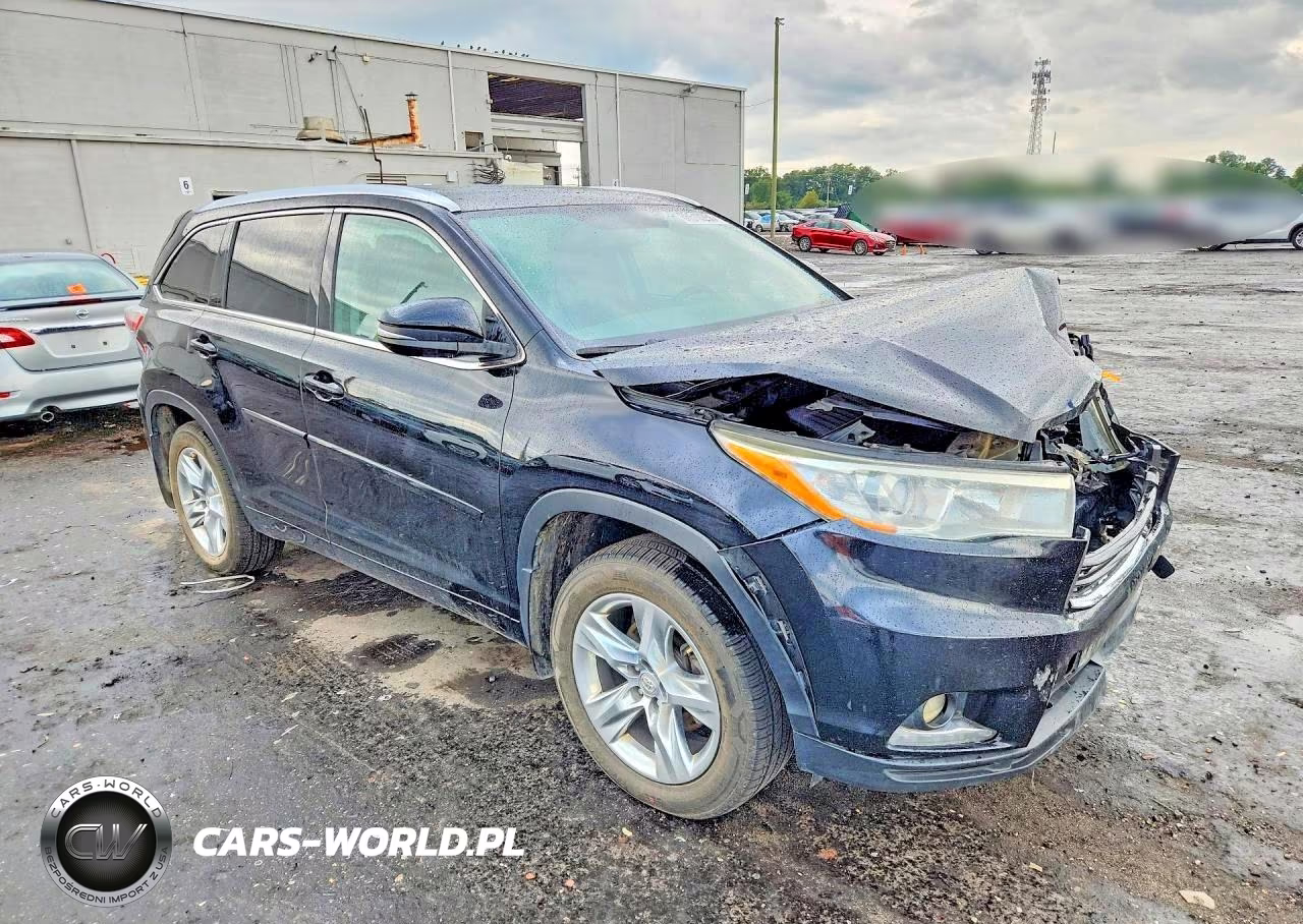 2014 Toyota Highlander Limited VIN:5TDDKRFHXES071188 - 4
