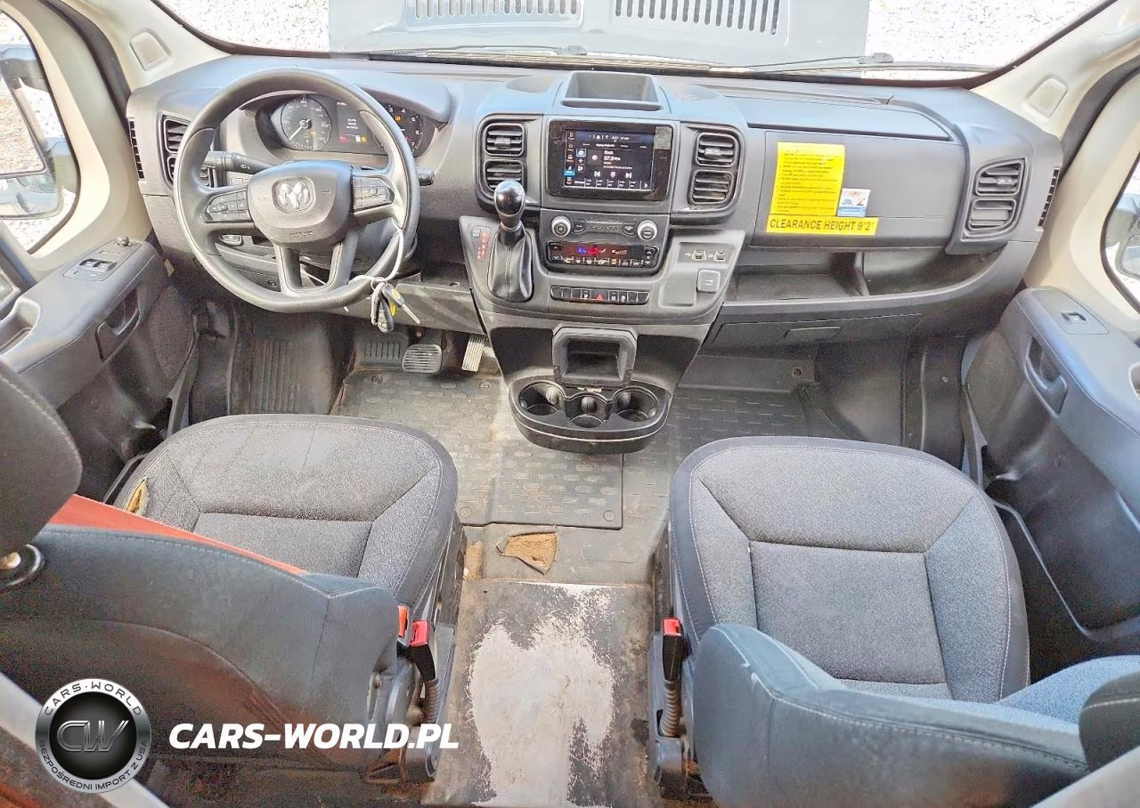 2022 Ram Promaster 3500 Delivery Van VIN:3C6MRVJG2NE113096 - 8