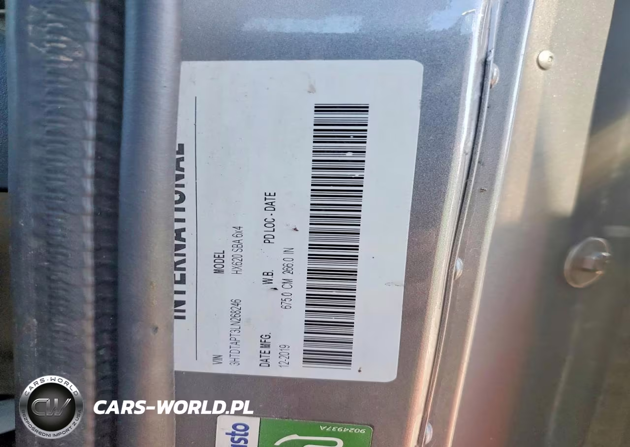 2020 International Hx620 Flatbed Truck VIN:3HTDTAPT3LN268246 - 12