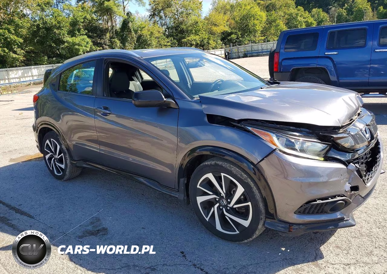 2020 Honda Hr-V Sport VIN:3CZRU6H11LM716123 - 4