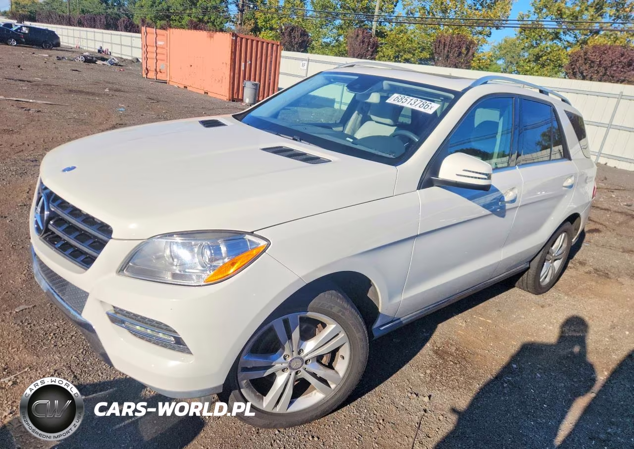 2013 Mercedes-Benz Ml 350 4Matic VIN:4JGDA5HB1DA131497 - 1