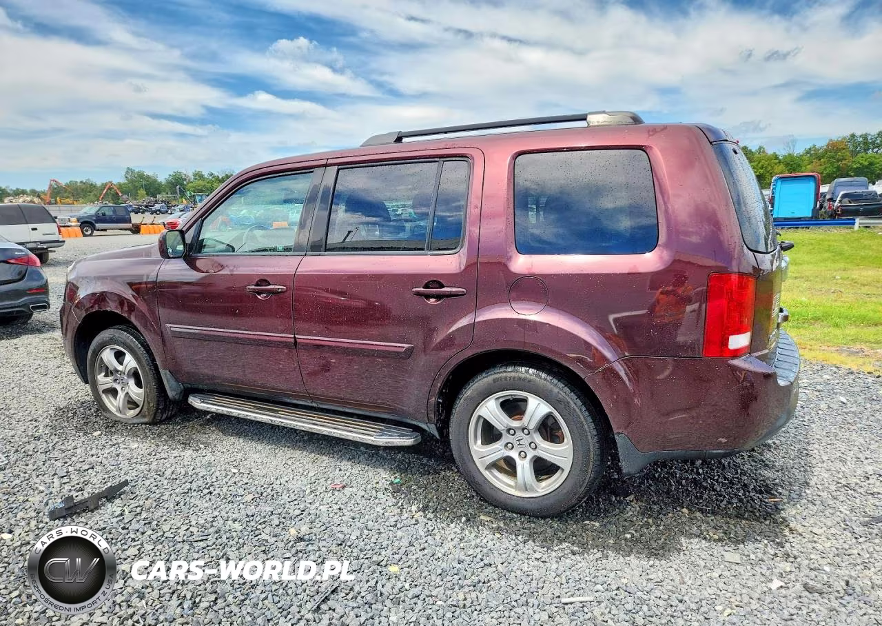 2012 Honda Pilot Exl VIN:5FNYF4H5XCB030217 - 2