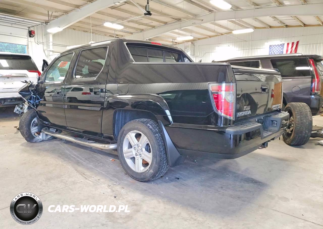 2014 Honda Ridgeline Rtl VIN:5FPYK1F57EB502445 - 2