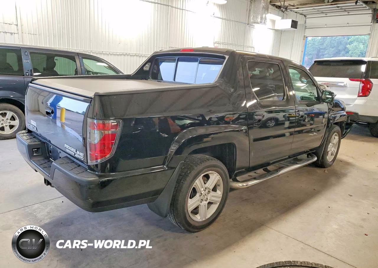 2014 Honda Ridgeline Rtl VIN:5FPYK1F57EB502445 - 3
