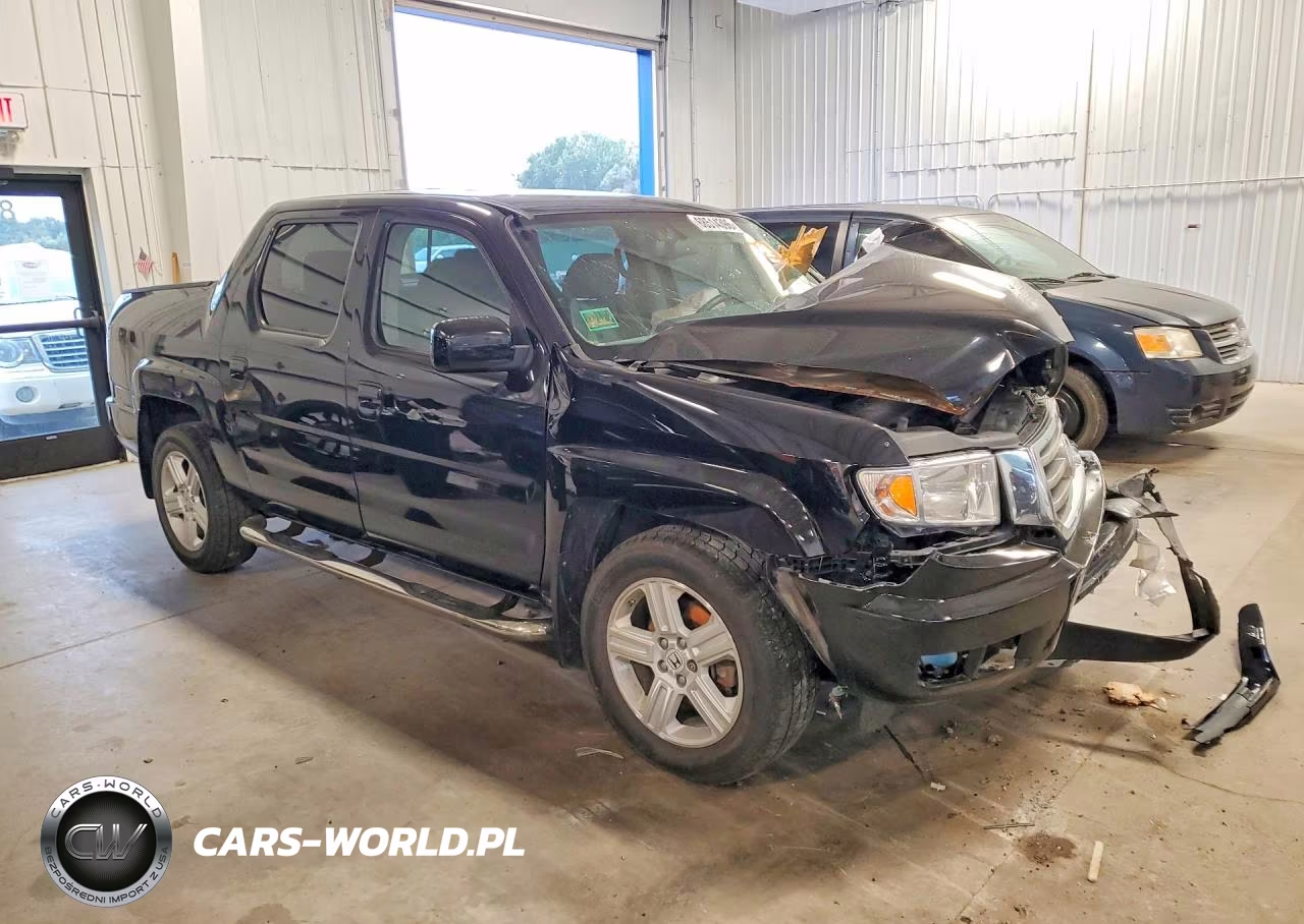 2014 Honda Ridgeline Rtl VIN:5FPYK1F57EB502445 - 4