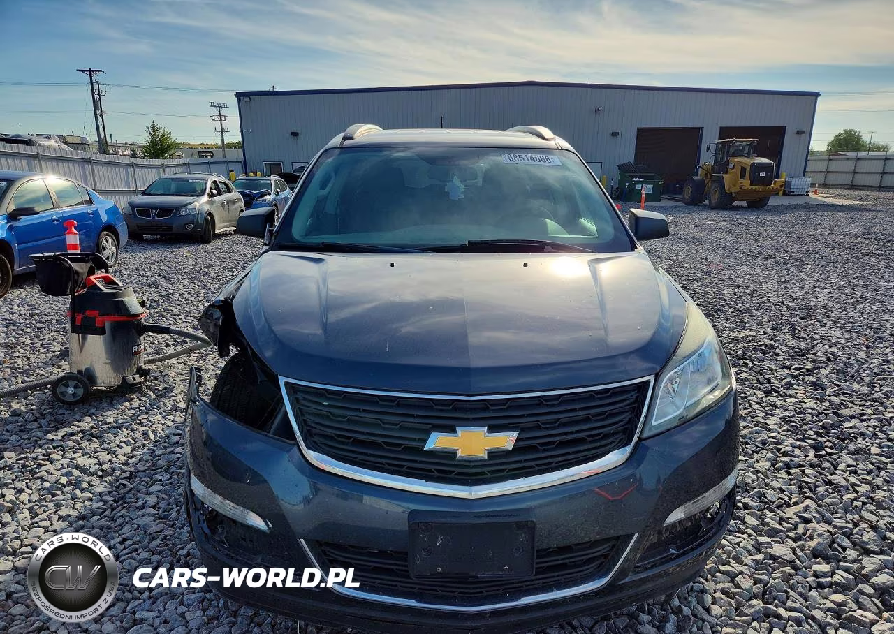 2014 Chevrolet Traverse Ls VIN:1GNKRFED5EJ277037 - 5