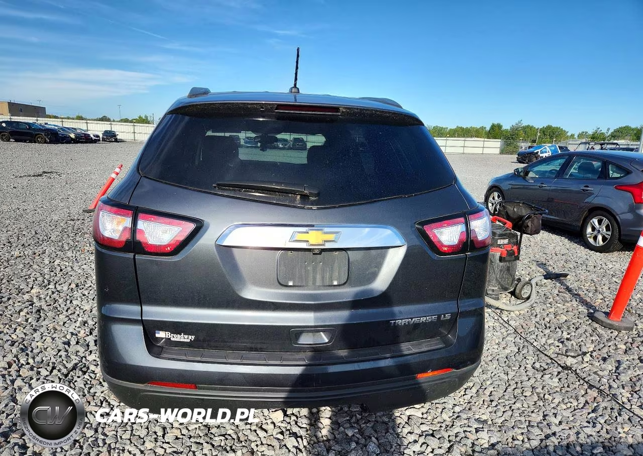 2014 Chevrolet Traverse Ls VIN:1GNKRFED5EJ277037 - 6